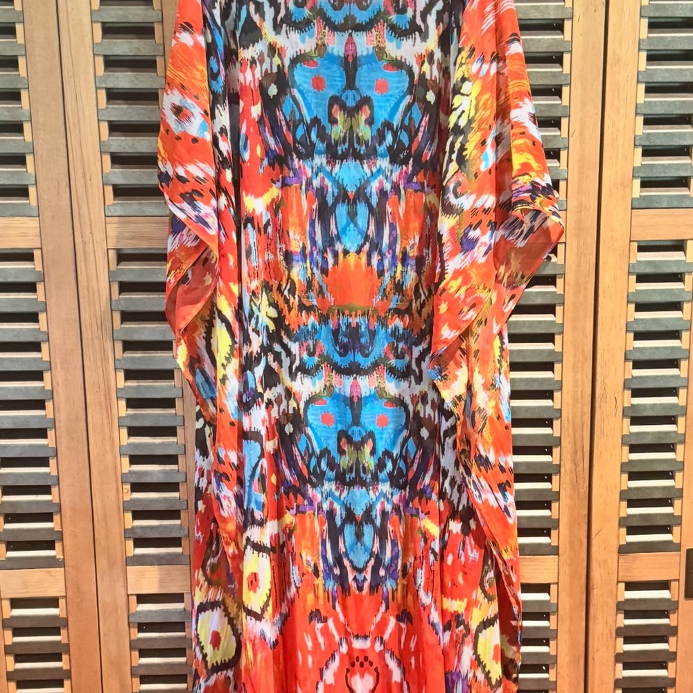 SAKkAS Colorful Patterned Maxi Dress - Picture 3 of 5